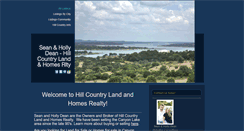 Desktop Screenshot of hillcountrylandandhomes.com